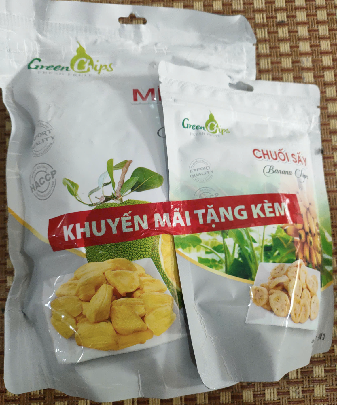 Set Trái cây Green Chips